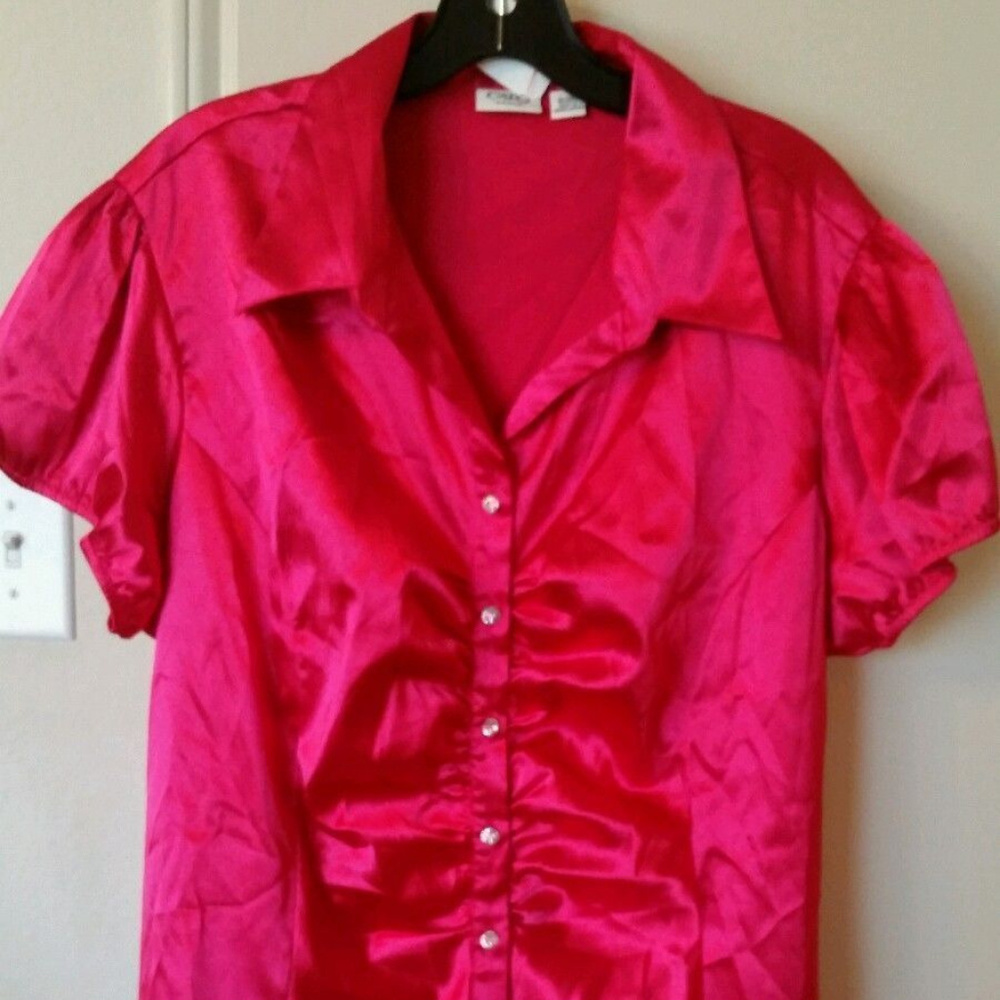 NEW Cato brand PLUS 18/20~ Sexy Red blouse